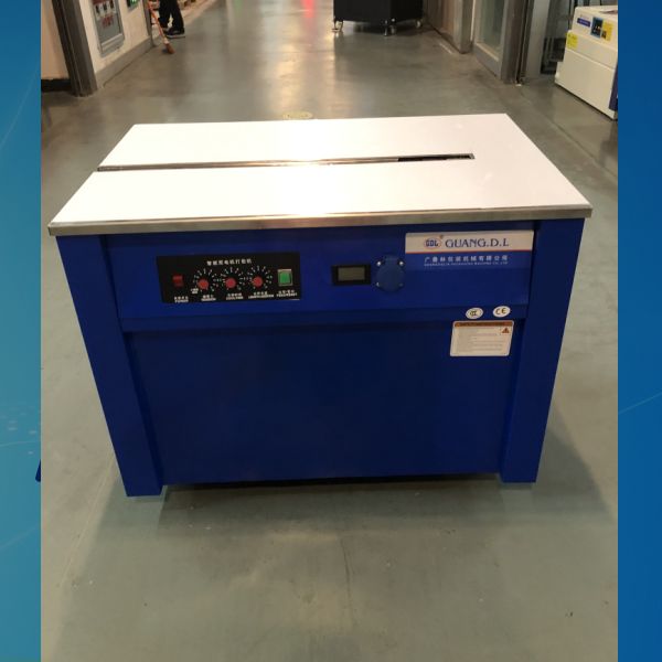 Fully automatic double-motor strapping machine, export type hot melt strapping packaging machine, carton strapping and PP band strapping machine Application Scenario