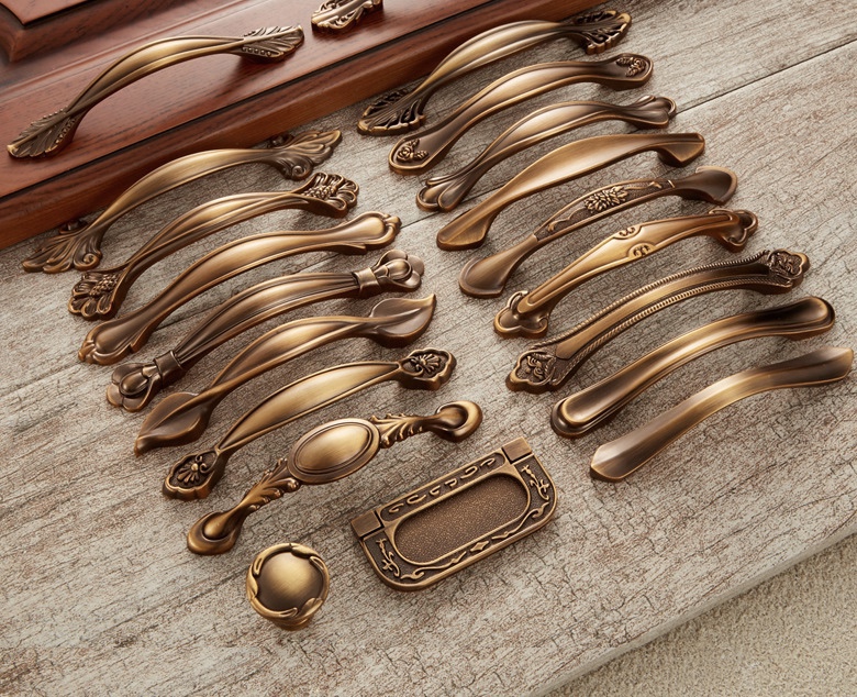 Hardware handle European-style antique wardrobe handle furniture hardware accessories new explosive