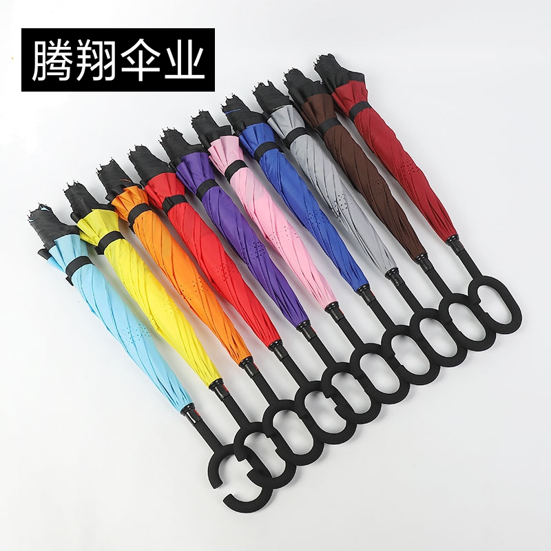 Reverse umbrella monochrome