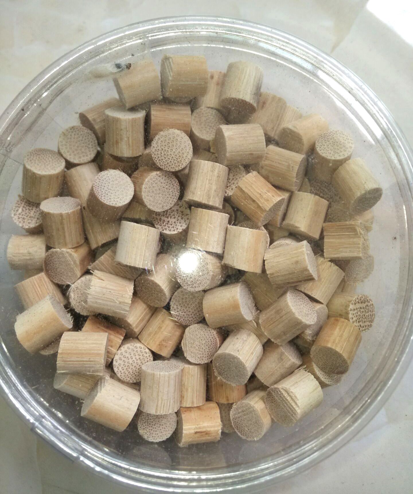 天然松木片 圆木片 微景观拍照道具 年轮片木片生产厂家产品图
