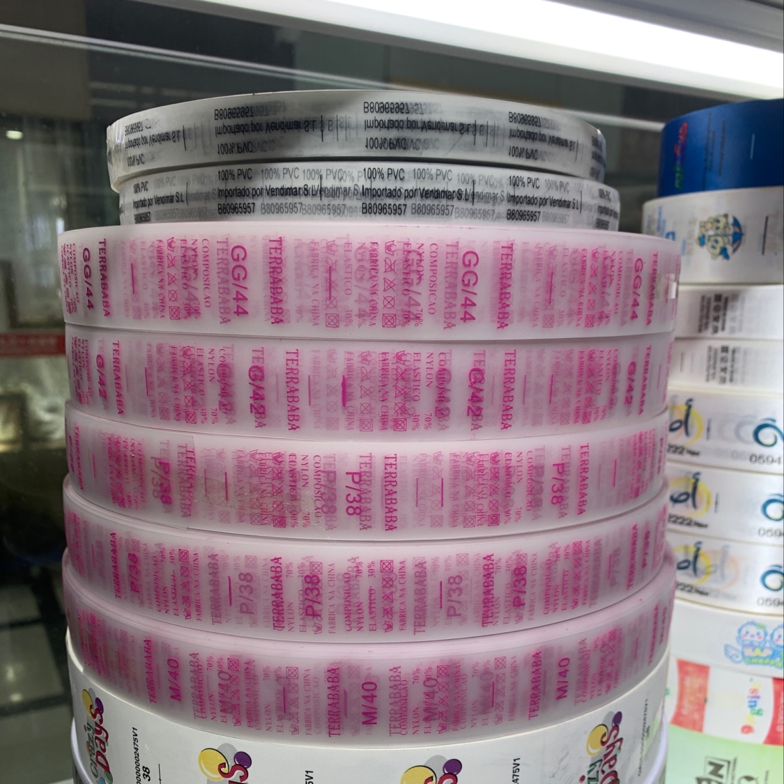 Roll up waterproof silicone label thumbnail