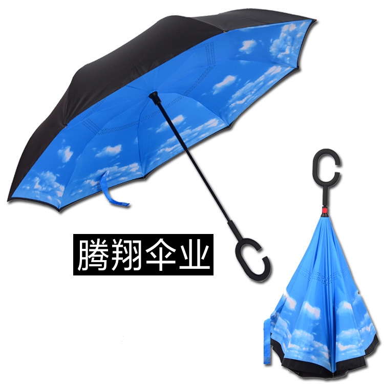 Reverse flower umbrella