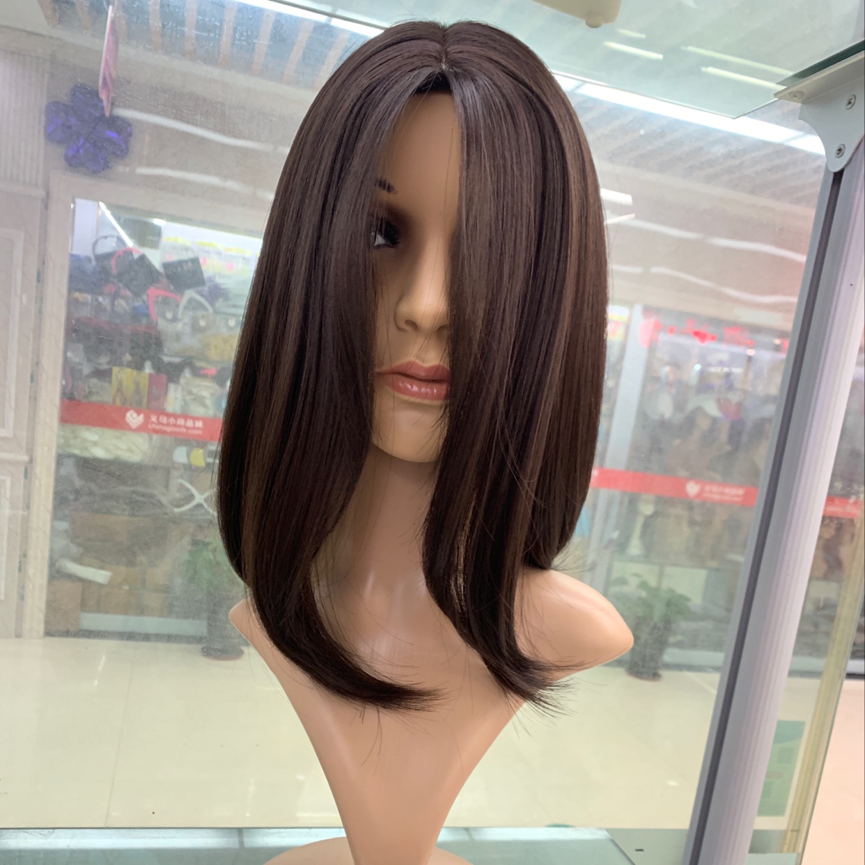 Matte high-temperature silk-screen paper mesh women's wig covers, simulated scalp wig covers, custom-made and wholesale Application Scenario
