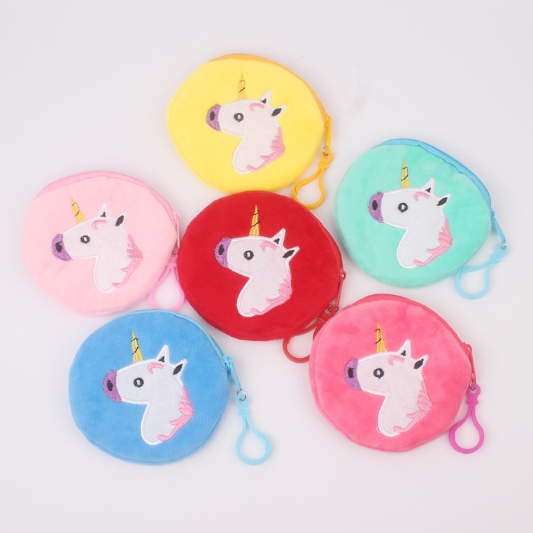 Stuffed toy bag Stuffed purse Unicorn Purse purse Unicorn Embroidered purse