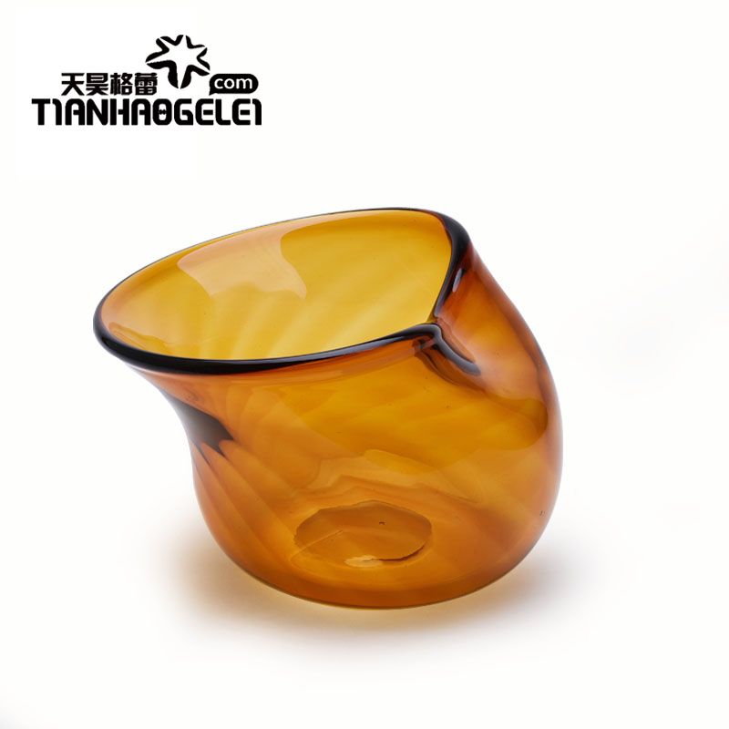 Glass craft fruit plate ornaments detail image 2