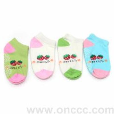 Custom-made skid cotton socks boat socks