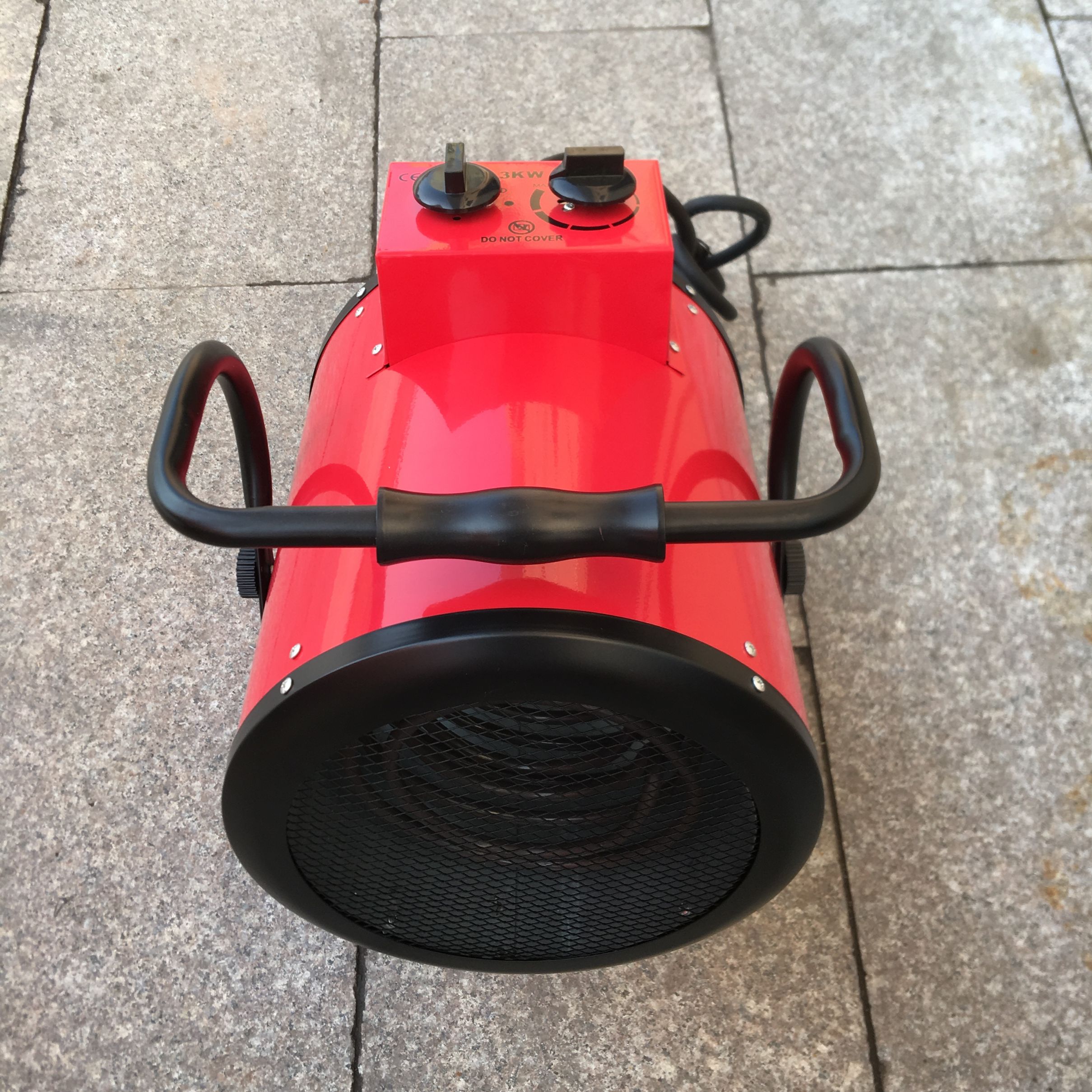 Cross-border foreign trade 3KW220V 27-diameter round industrial warm air blower, heater, dryer, hot air blower and insulation equipment detail image 2