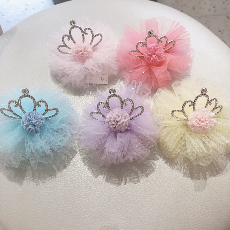 Modern Girl children cute baby crown clamp 30 starting batch single color wholesale without free shipping thumbnail