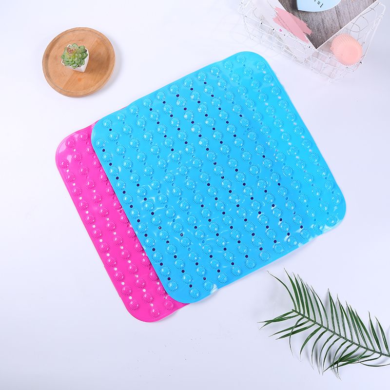 Manufacturers wholesale bathroom non-slip, waterproof, dirt-resistant and wear-resisting bathroom mat creative bump design feet feel comfortable non-slip mat thumbnail