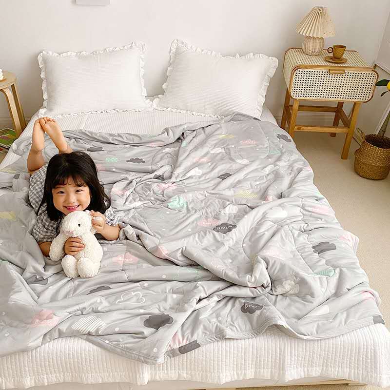 Class A Knitted Cotton Summer Quilt (Alias Baby Cotton Summer Quilt) Application Scenario