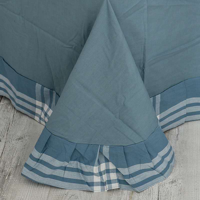 Yarn-Dyed All Cotton Washed Cotton Four-Piece Set undefined