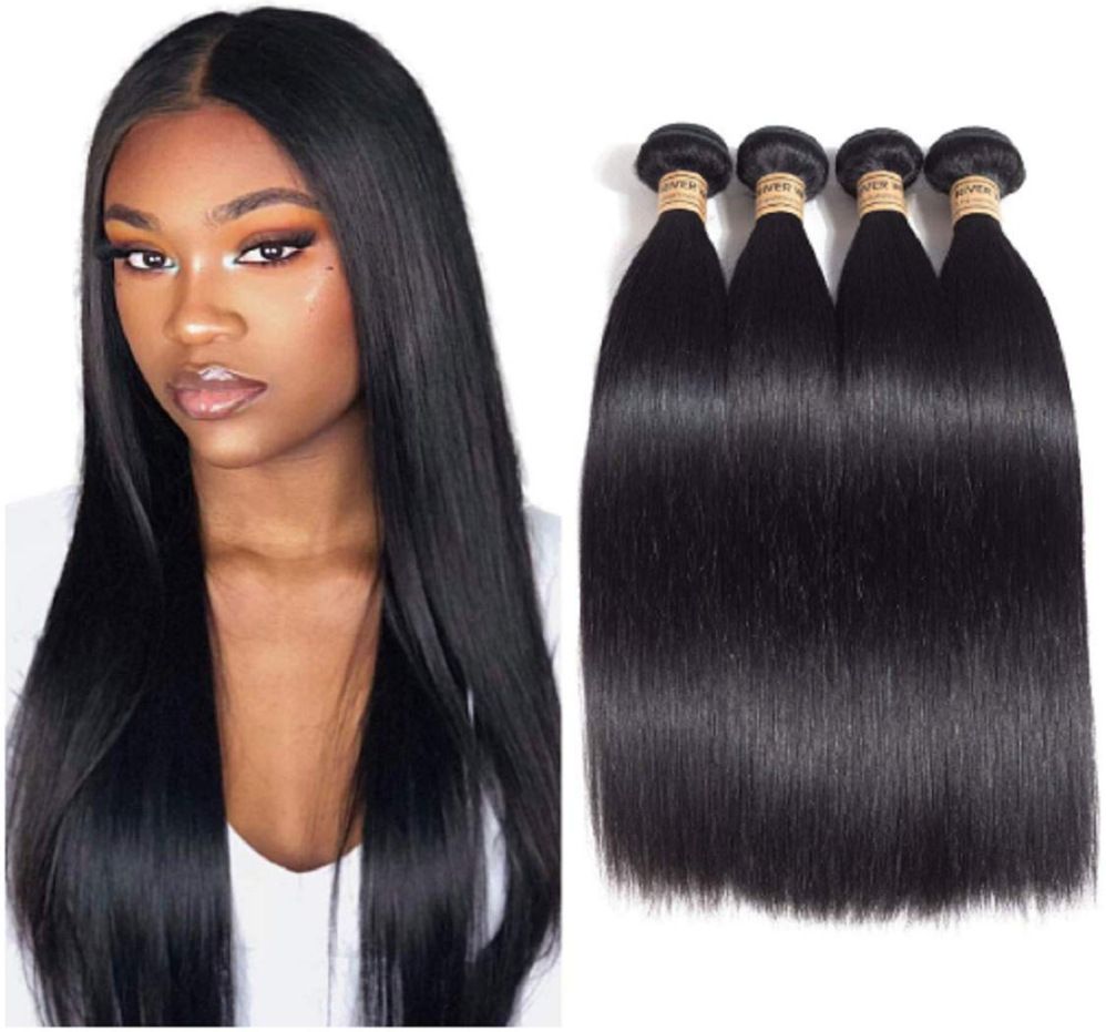 Amazon sells hot style wigs, African wigs, black straight hair thumbnail
