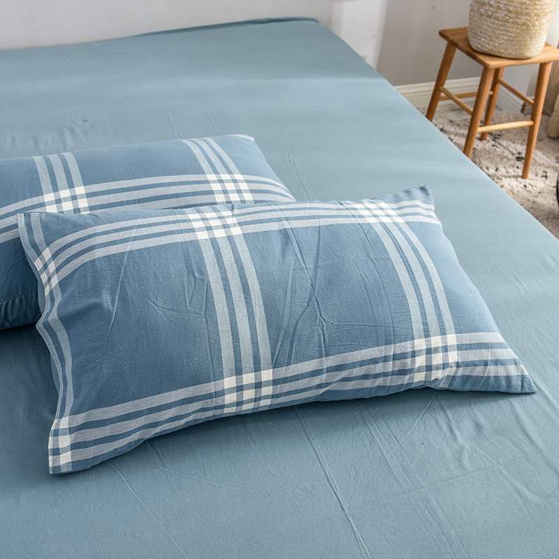 Yarn-Dyed All Cotton Washed Cotton Four-Piece Set Application Scenario