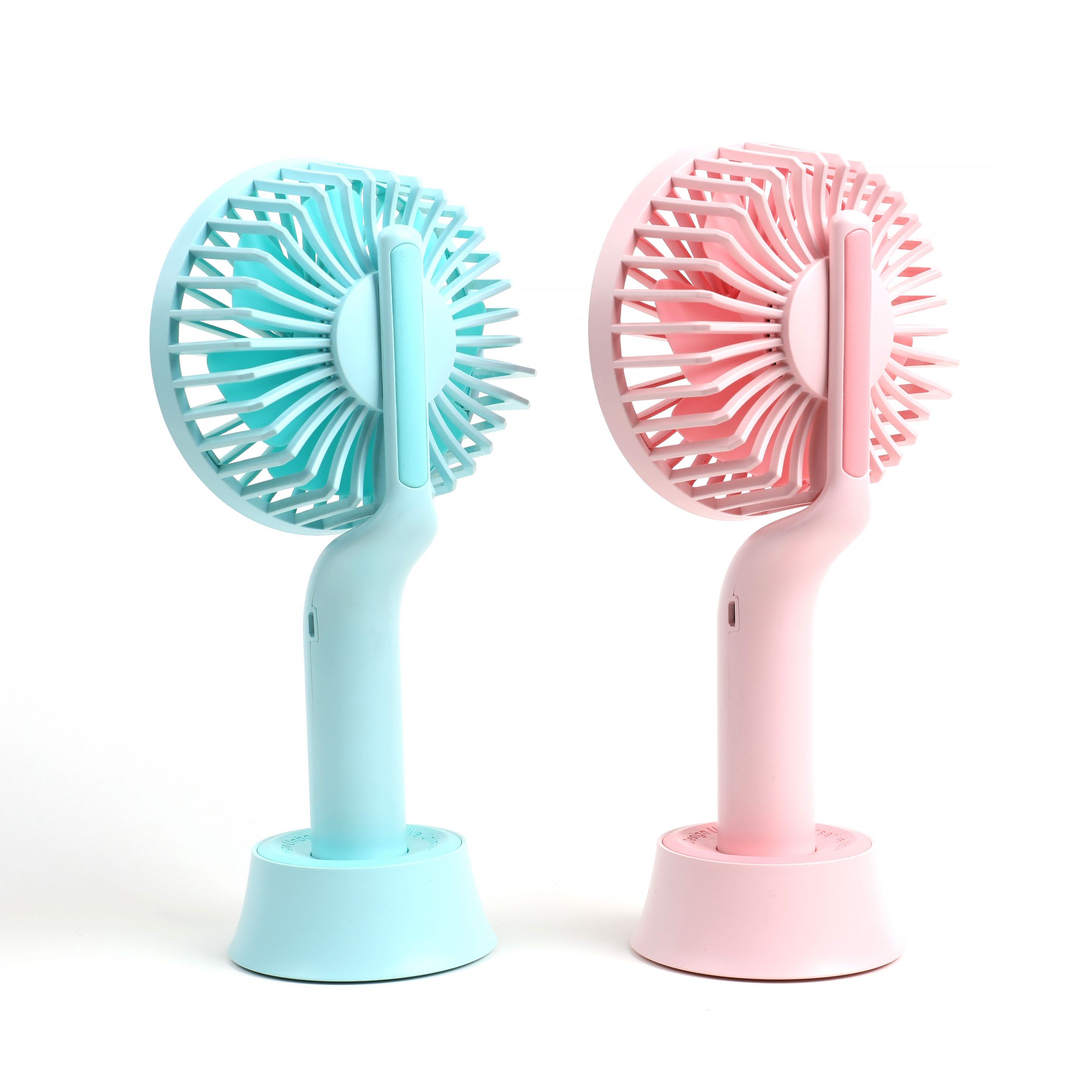 Hongjian Factory direct sales new handheld USB mini fan with base charging, brushless motor advertising fan Application Scenario