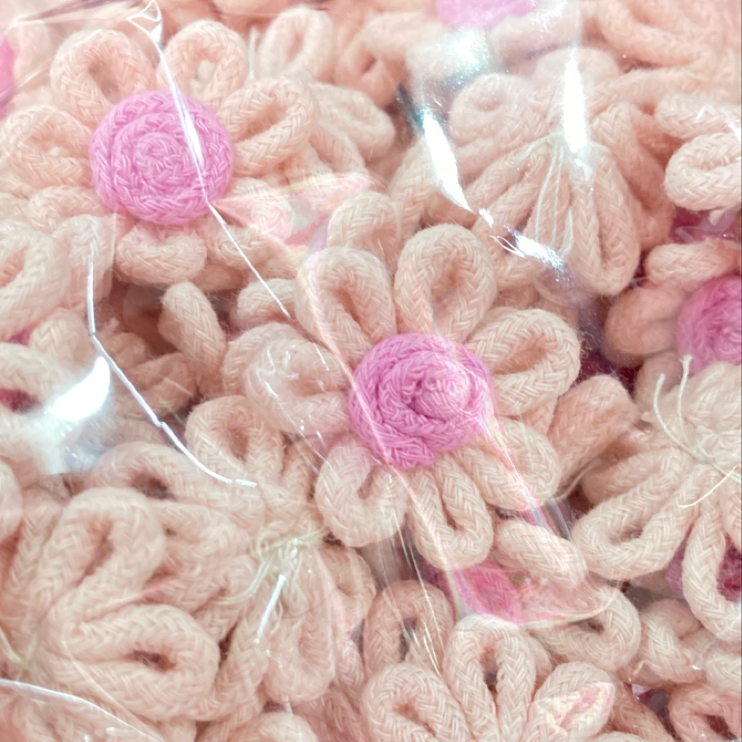 Wool Woven Flowers Korean Version Of The New Sweet Clip Clip Accessories