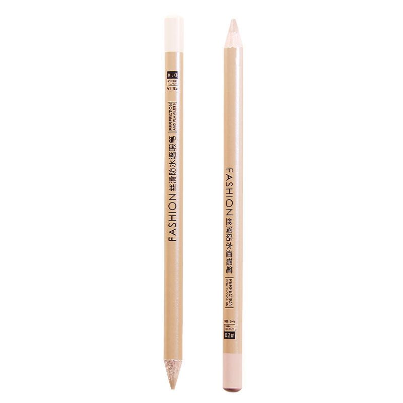 Midnight Cool Black Wood Stick Waterproof 3D Concealer Pen, Natural Plant Makeup Pen, Traceless Contouring Pen, one-piece consignment Item Picture