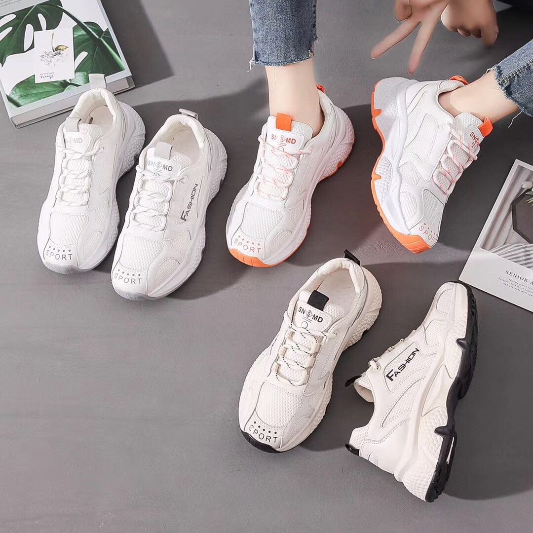 New Korean Casual Shoes Daddy Sports Shoes Women's Fashion Shoes Application Scenario