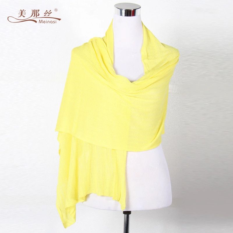 2020 Meina Silk Hot Korean Version Of The New Shawls Solid Color Four Seasons Decorative Ladies Scarf Manufacturers Direct Sales Application Scenario