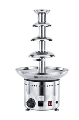 4 layer full stainless steel commercial chocolate fountain machine chocolate fountain machine Chocolate waterfall machine