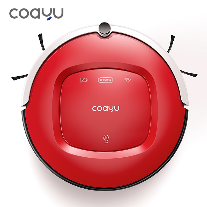 The Koyu Candy C602 intelligent sweeping robot is a fully automatic home all-in-one machine for vacuuming, sweeping and mopping. It is ultra-thin and quiet details Picture
