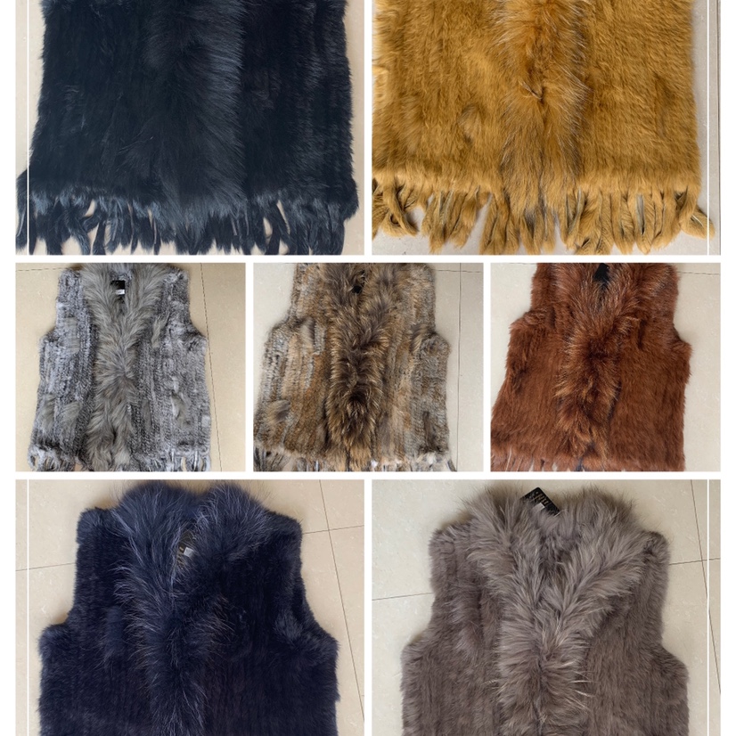 Rabbit Hair Vest undefined