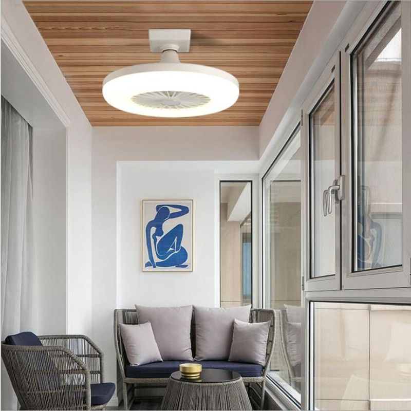 Amazon modern and simple children's room, bedroom and study ceiling lamp LED lighting manufacturer best-selling ceiling fan lamp details Picture