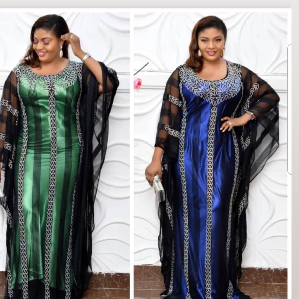 Middle Eastern robe fashion party choice