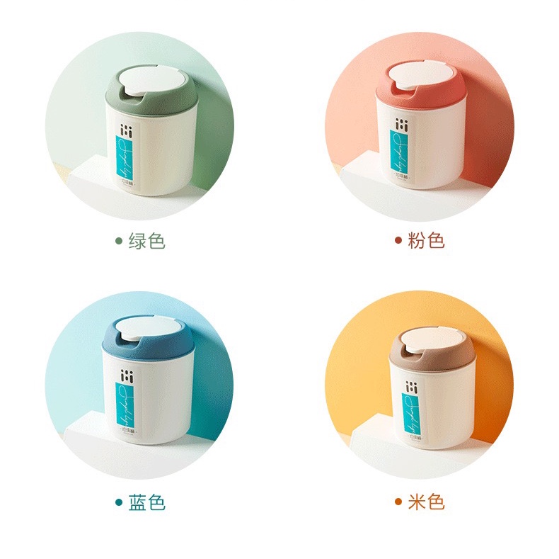 桌面垃圾桶家用客厅塑料小号有盖迷你桌用创意带盖纸篓桌上拉圾筒详情图6