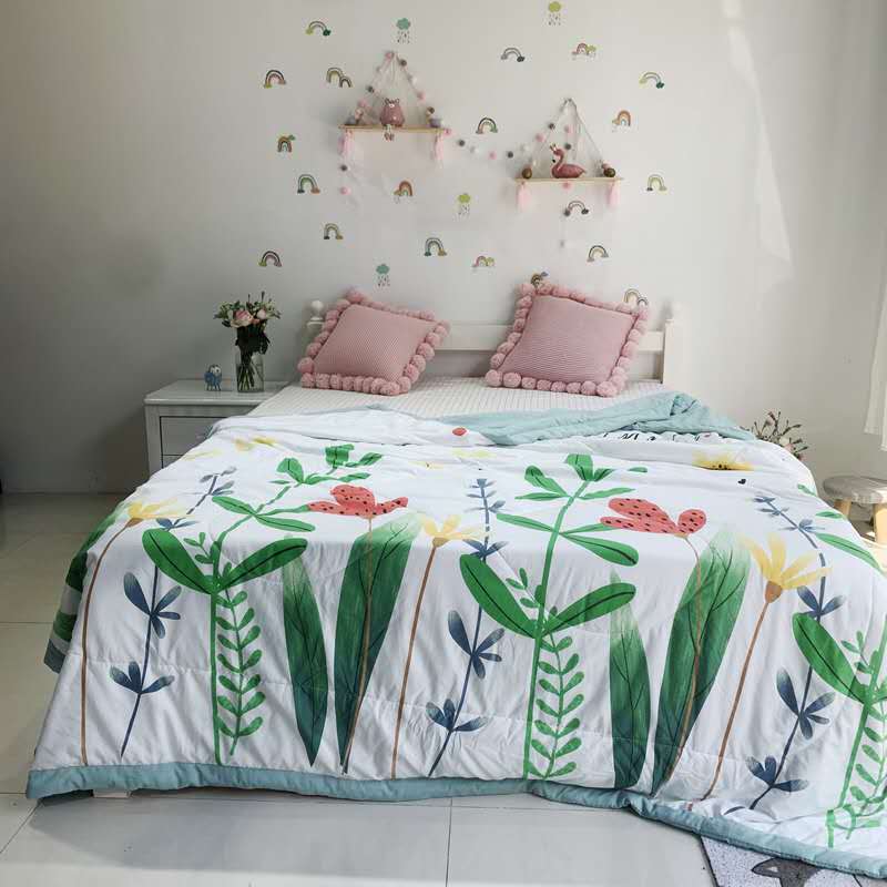 Washed cotton skin-friendly summer quilt Application Scenario