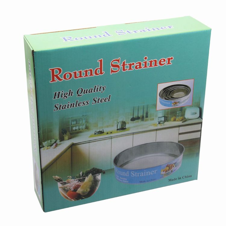 Factory direct sales of 6pcs rice noodle sieves, kitchen DIY baking tools, multi-functional stainless steel flour sieves and rice noodle sieves Application Scenario