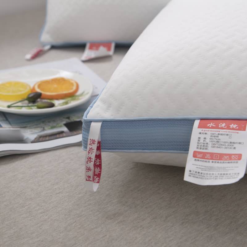 Premium water-washed hot-melt pillow Application Scenario