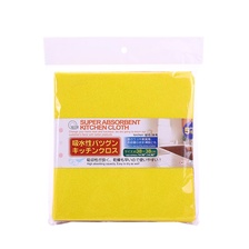 韩文日文纸卡包装5片混色入无纺布厨房清洁擦拭布超强吸水耐用