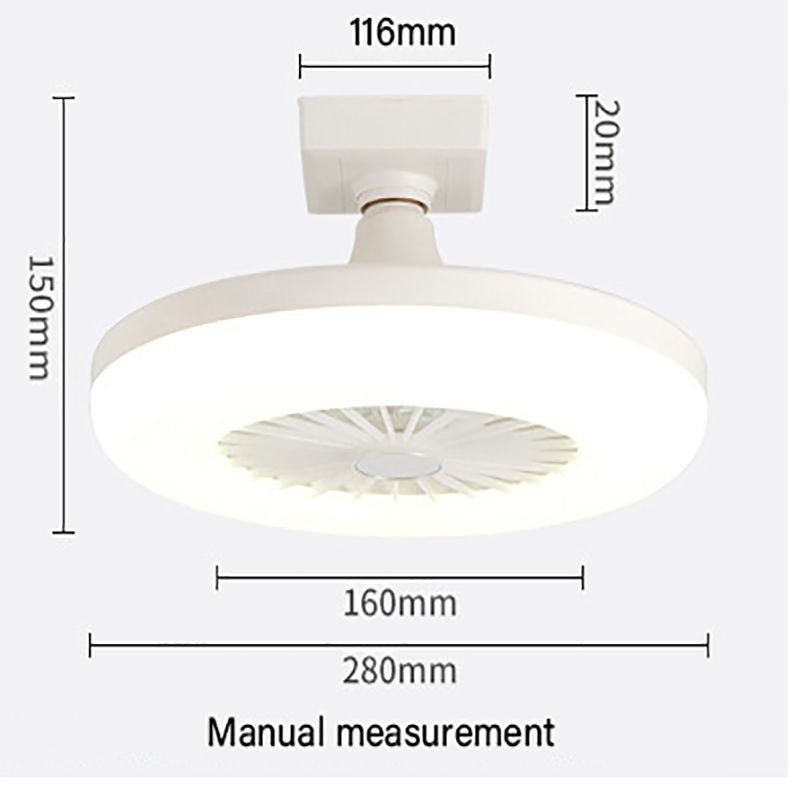 Amazon modern and simple children's room, bedroom and study ceiling lamp LED lighting manufacturer best-selling ceiling fan lamp Item Picture
