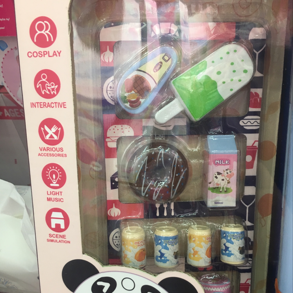 Children play refrigerator toys with sound of lights Application Scenario
