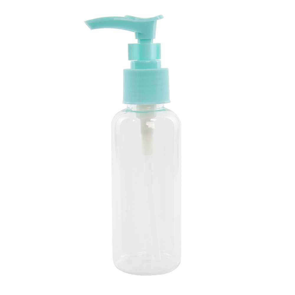 Pressure bottle 100ml cosmetic dispenser bottle Free hand wash dispenser press-mouth bottle emulsion bottle customized direct sales