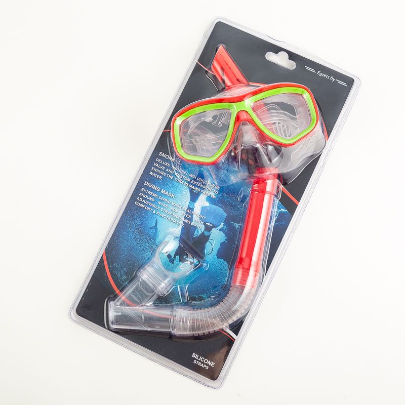 Snorkeling tube set adult snorkeling mask professional snorkeling equipment two-piece set 8011-69TTAB