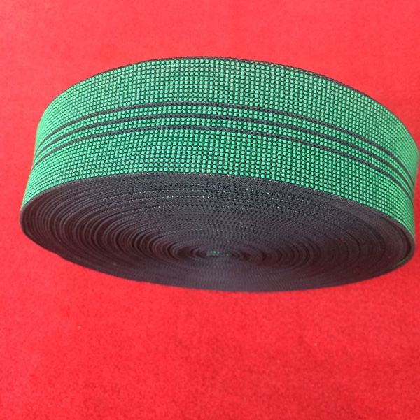 Suitable for sofa 5cm cushion elastic sofa tension lower elastic cloth with sand green pressure strong belt