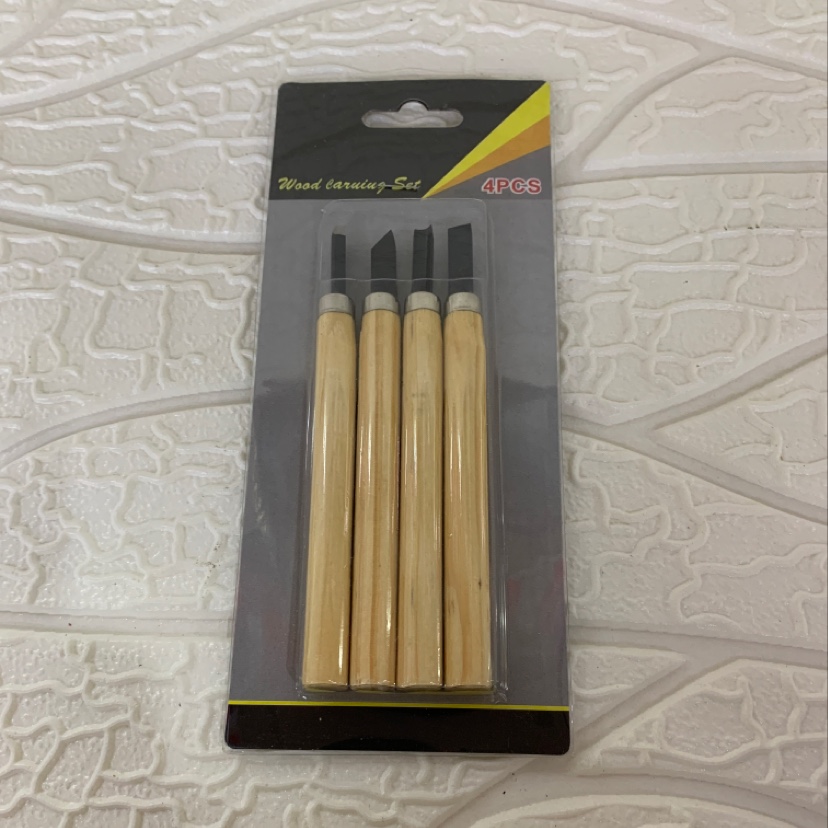 4 carving knives, wood carving knives, wood carving knives