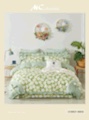 The Korean-style bow 4-piece set of bedding is the first new product for street stalls and foreign trade undefined