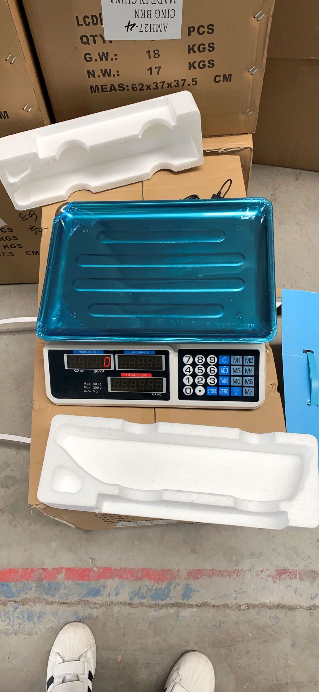 30kg/40kg 外贸英文版电子计价秤电子台秤电子称电子厨房秤可定制809