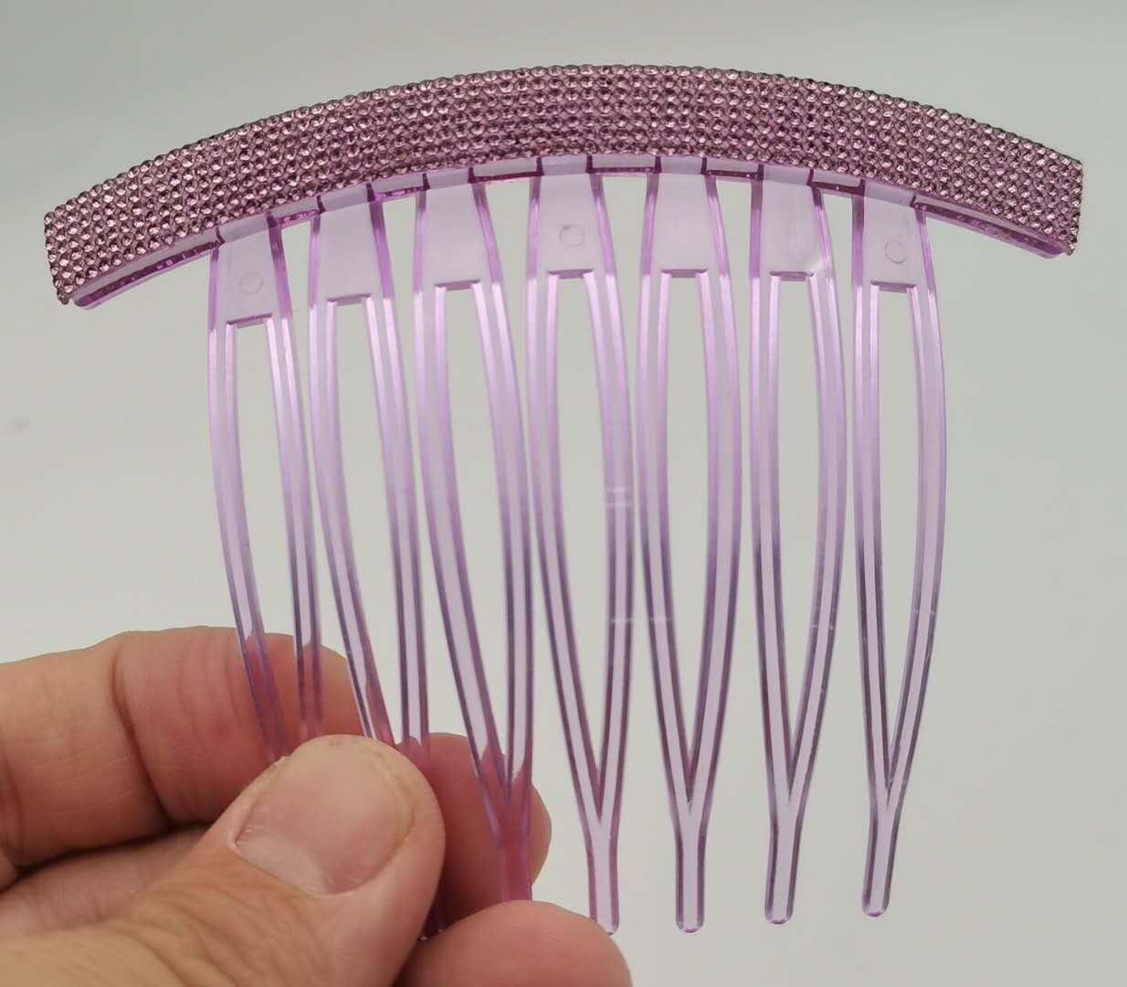 Seven-toothed hair drill comb