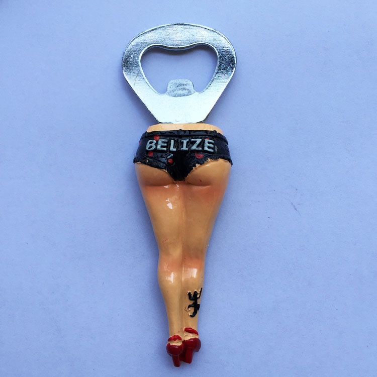 伯利兹性感美女创意开瓶器 酒吧家居特色用品