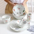 Xiaobaimao Ceramic Tableware Series Binyao Application Scenario