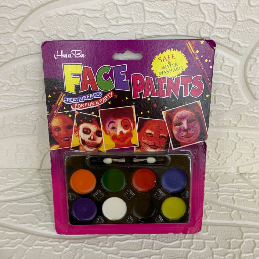 8 color face paint, body paint, Halloween face paint, color paint