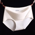 Seamless Underwear Women Women Ice Silk One-Piece Medium Waist Large Size Foreign Trade Wholesale Manufacturers Direct Sales Briefs Thin Specification drawing