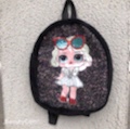 Plush toy schoolbag, backpack LOL, girl schoolbag, backpack, children's schoolbag, kindergarten backpack, student bag, cartoon toy bag Item Picture