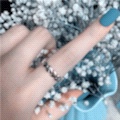Taiyin retro Silver, fashionable and versatile, adjustable ring, Xinmingyang jewelry, Xinmingyang jewelry Specification image