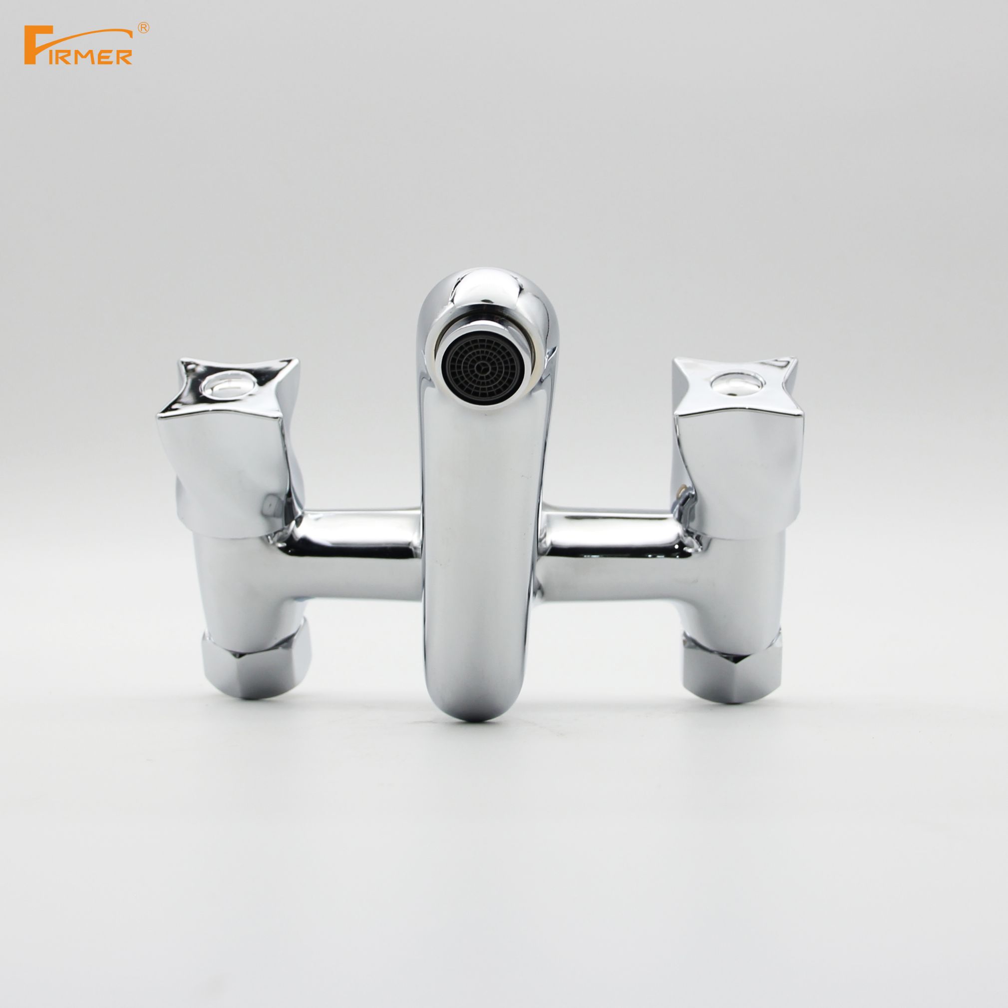Elinor FIRMER todo el cobre lento abierto siete pasos grifo calentador de agua baño bañera triple grifo Specification image
