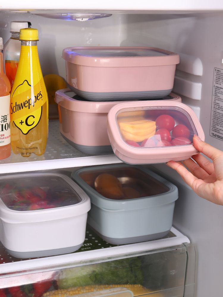 旺福8004长方型不锈钢保鲜盒（201）900ML详情图1