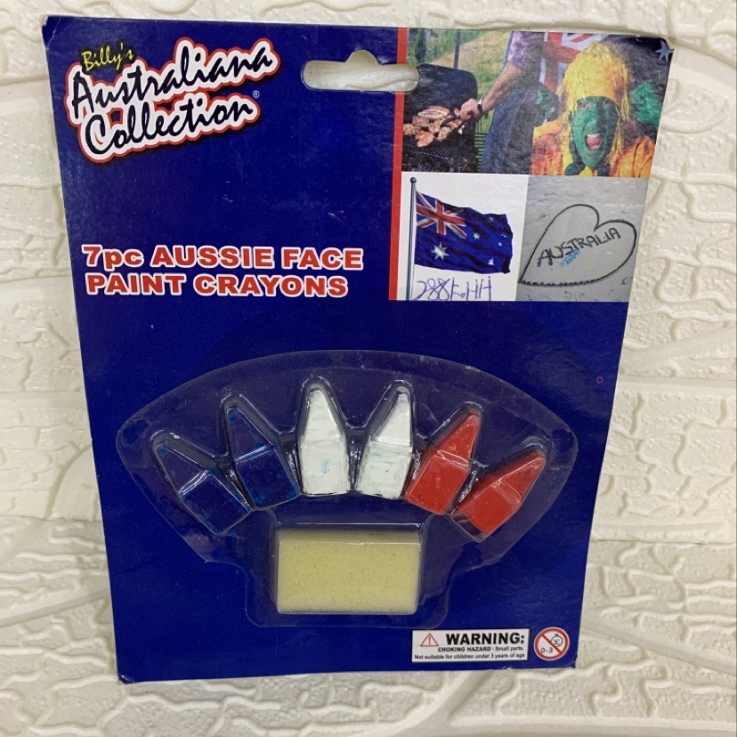 3 colors, 6 face colors, body paint, Halloween paint, makeup, national flag colors